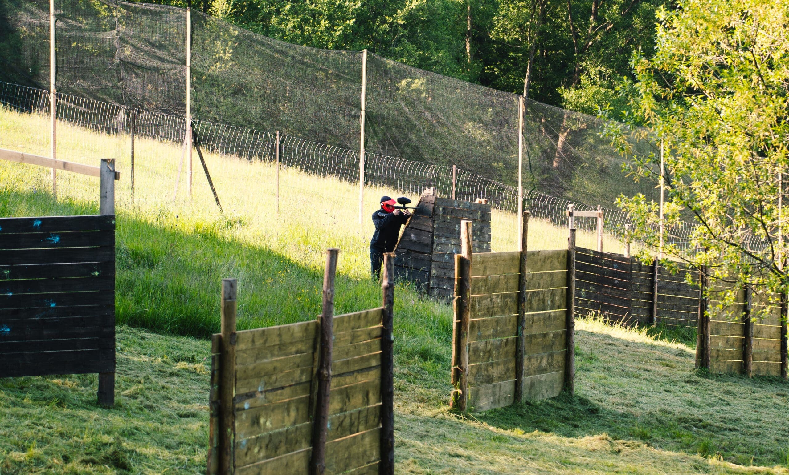 Paintball arena